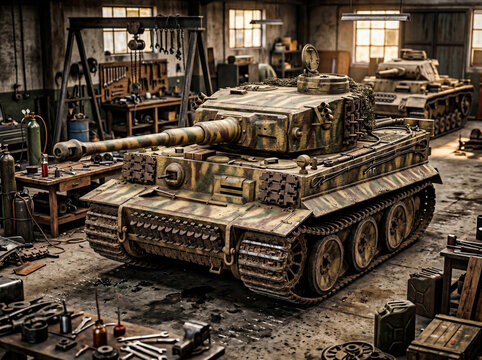German tiger tank