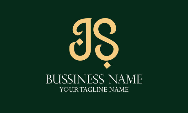 JS J js initial logo | initial based abstract modern minimal creative logo, vector template image. luxury logotype logo, real estate homie logo. typography logo. initials logo