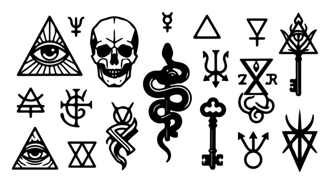 set of celtic symbols