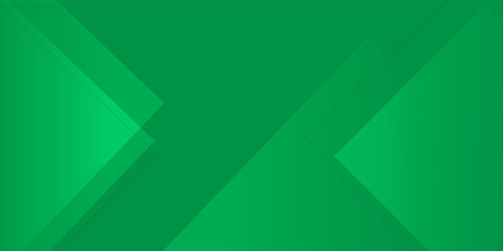 Vibrant abstract green background with modern geometric overlapping shapes, creating a dynamic and clean digital design for various creative projects, presentations, and contemporary visual branding