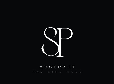 SP Abstract Monogram. Corporate identity and premium design projects seeking a refined modern look.