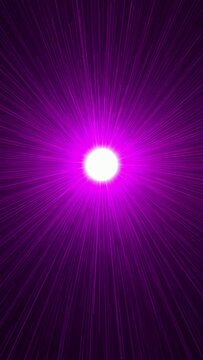 Radiant cosmic glow vibrant purple solar explosion light burst for cinematic v f x atmospheric visuals