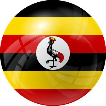 Uganda Sphere Flag Effect