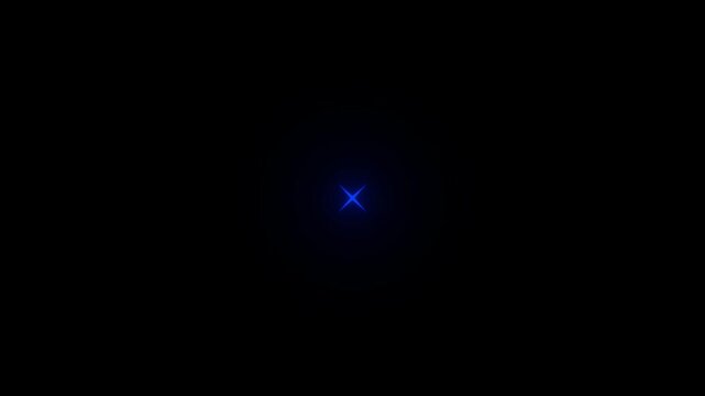 Cartoon style twinkling stars rotating and blinking on black background with hand drawn doodle sparkle effect for children's content and playful holiday video decorations with overlays.