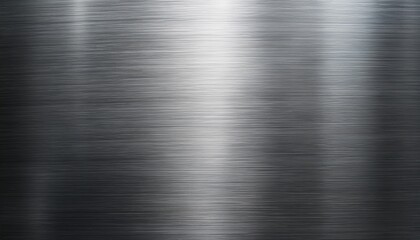 industrial brushed stainless steel surface with seamless metallic texture and professional finish