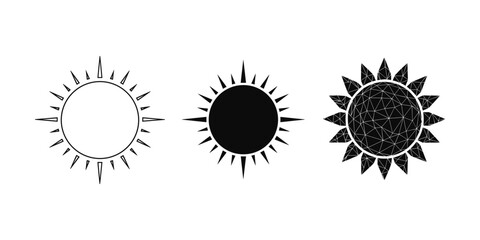 Sun Icons Set