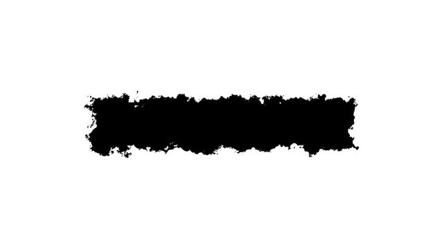 Straight line marker concept, isolated draw effect, marking, animated, hand drawn,