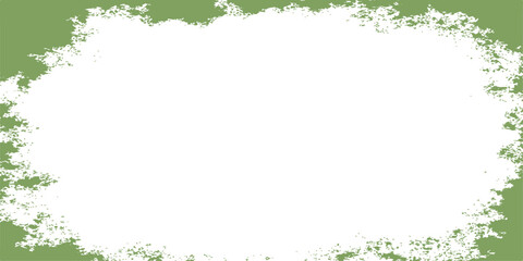 A lush green grass and floral frame design features a natural leaf border with spring flowers and decorative vine ornaments in a vibrant summer nature illustration © Jisan