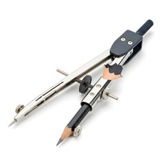 Precision drafting tool set with mechanical pencil and extendable arms