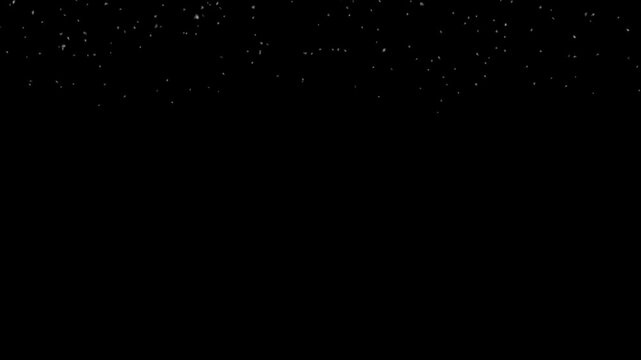 4K Heavy Snowstorm Snowing Blizzard Falling Snow Realistic Natural Black Background Video Overlay Visual Effects Winter Cold Transparent Alpha Luma Snowfall VFX  Graphic Resources Particles Holidays