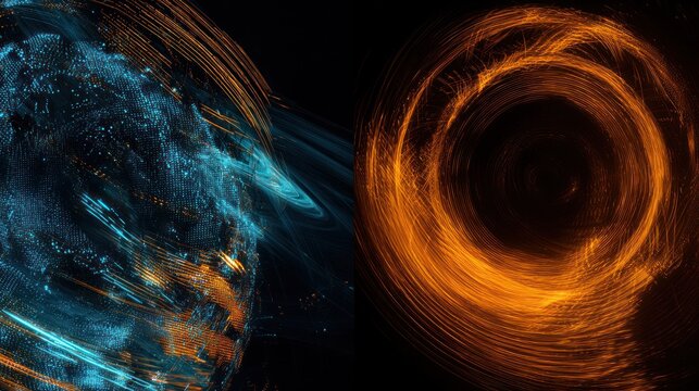 abstract fractal background