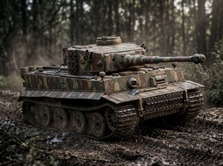 Obraz premium German tiger tank