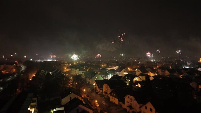 Feuerwerk in R&ouml;dermark-Urberach
