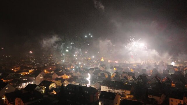 Feuerwerk in R&ouml;dermark-Urberach