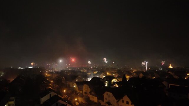 Feuerwerk in R&ouml;dermark-Urberach