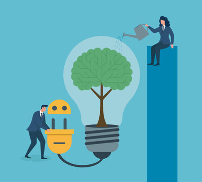 Nuturing Innovation and Collaborative Brainstorming: Creative Growth Strategy, Idea Development, Teamwork in Business, Intellectual Capital, Smart Solutions