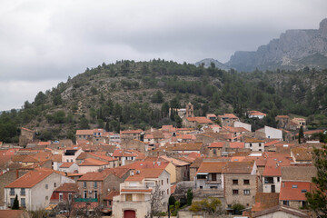 Fototapeta premium view of the city of kotor