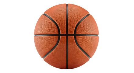 Obraz premium A basketball isolated on transparent background