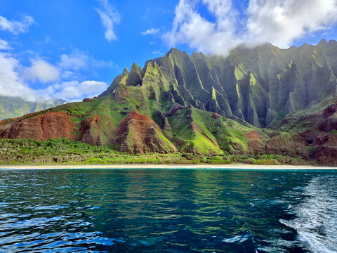 Na Pali Coast in Kauai, Hawaii, United States