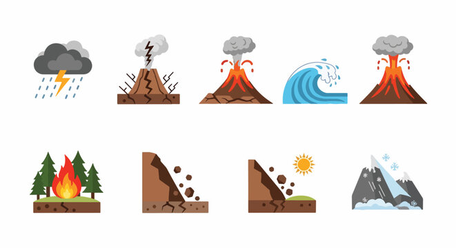 Natural Disasters Icons