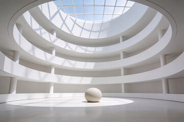 White Circular Atrium