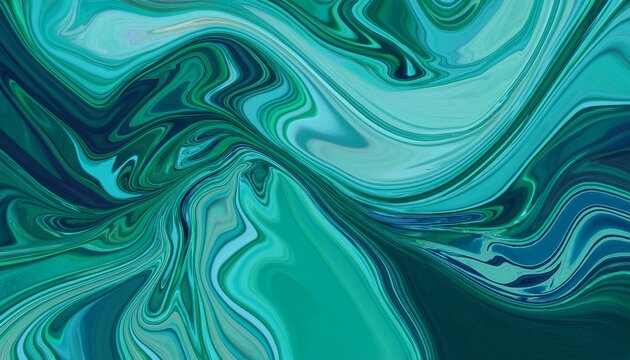 deep tosca abstract marble acid effect background