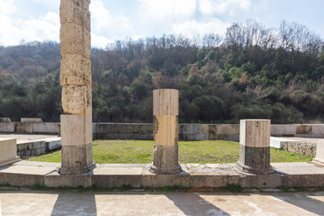 Palace at the Archaeological Site of Aigai, Vergina, Greece