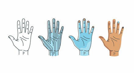 Obraz premium Human interaction icon set, social behavior icons for corporate and web design.