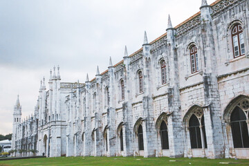 Fototapeta premium Jerónimos Monastery Exterior, Lisbon Portugal