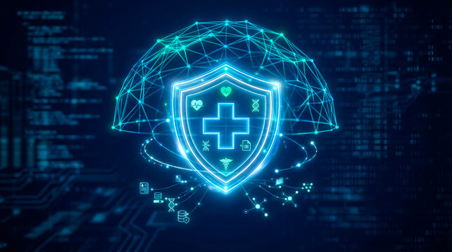 Medical data security shield protecting health information