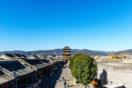 Pingyao Ancient City, Shanxi Province - Traditional Chinese Architecture & Pagoda