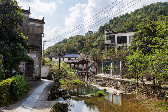 Traditional Village in Wuyuan, Jiangxi Province, China