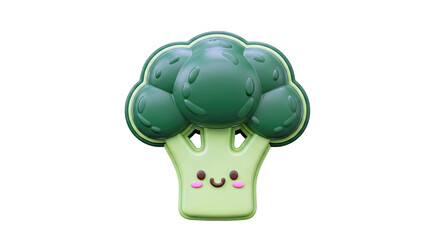 Kawaii Broccoli Character