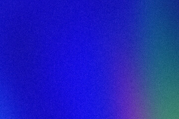 Rich blue tones smoothly transition into violet and green accents over a soft grain, creating a modern abstract background ideal for digital designs and presentations.