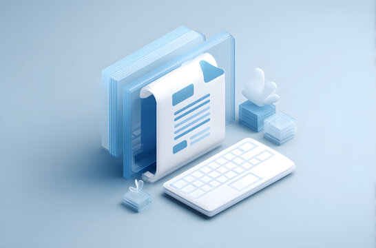 File Management 3D Icon