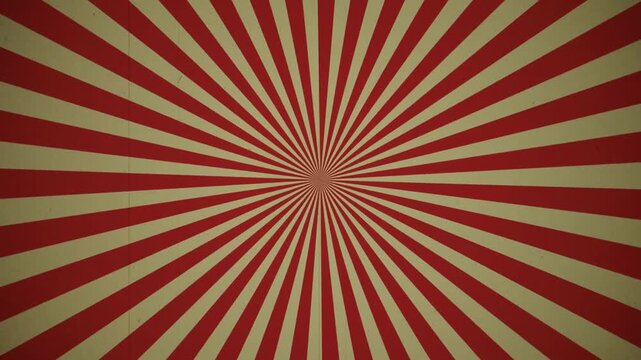 Retro blue Vintage sunbeams rotating. Pop art and comic style background animated graphic images of the 80s