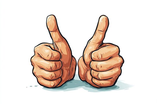 Two hands giving thumbs up (21)