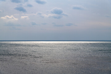 Obraz premium idyllic seascape on an overcast day