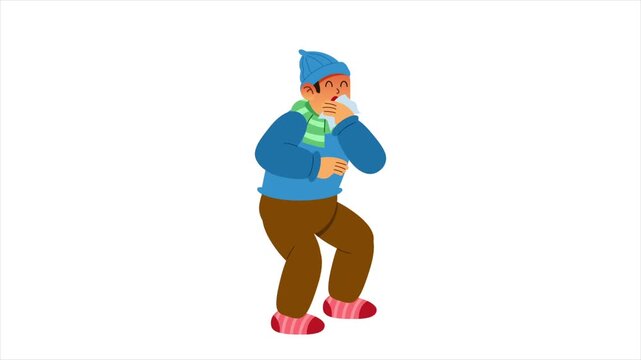 Coughing People Catch Cold