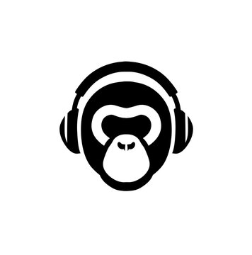 gorilla logo silhouette