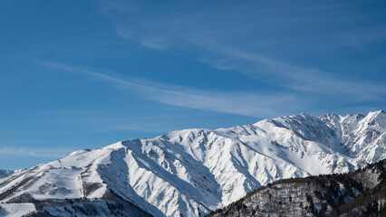白馬岩岳スノーフィールド　ゲレンデ風景