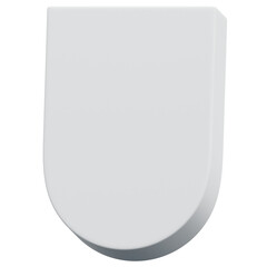 Obraz premium 3D White Solid U Shape Abstract Form