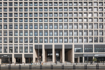 Modern interior architecture and contemporary design in empty building, no people