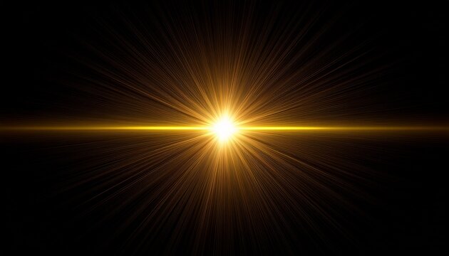 flash light on black background glow sparkle effect abstract lens flare ignition flashing lights