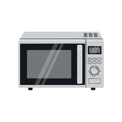 Obraz premium Modern Microwave Oven for Kitchen Use in Contemporary Home Setting