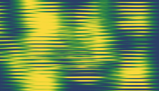 Glasses Background with Horizontal Yellow Green and Blue Lines