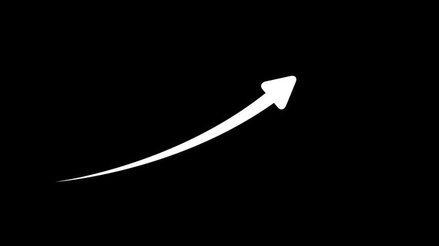 Arrow icon, direction symbol, logo template. Vector.