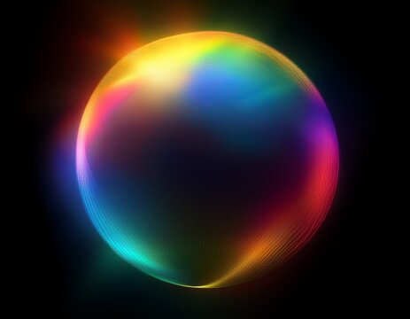 blurred rainbow refraction overlay effect light lens prism effect on black background holographic reflection crystal flare leak shadow overlay colorful rainbow disco ball light leaks texture