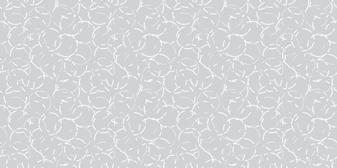 控えめな白線と円の繰り返しパターン