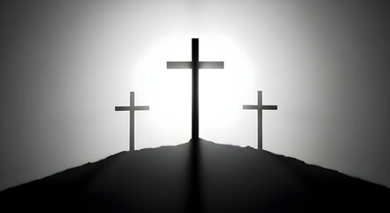 Good friday reflections the crucifixion of jesus christ on golgotha hill